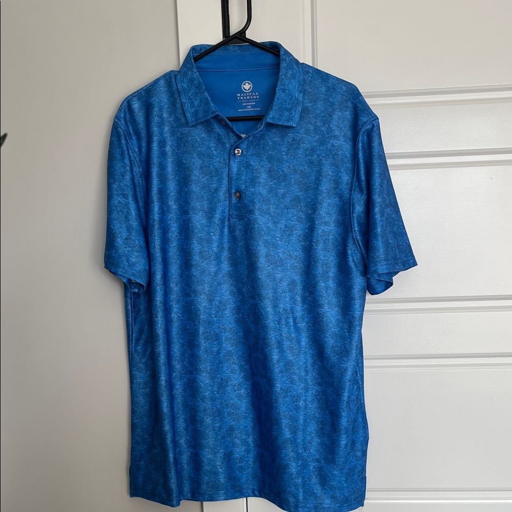 Vibrant Blue Performance Polo Shirt